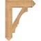 Ekena Millwork Balboa Arts & Crafts Smooth Bracket, Western Red Cedar, 5 1/2"W x 24"D x 32"H BKT06X24X32BOA03SWR - alternate 2